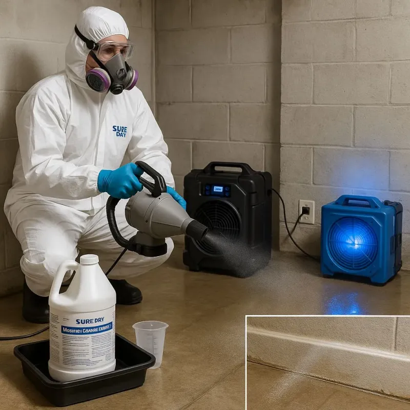 Sanitization and Odor Removal process in Helper, UT