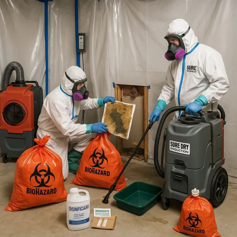 Contaminated Water Handling Protocols process in Helper, UT