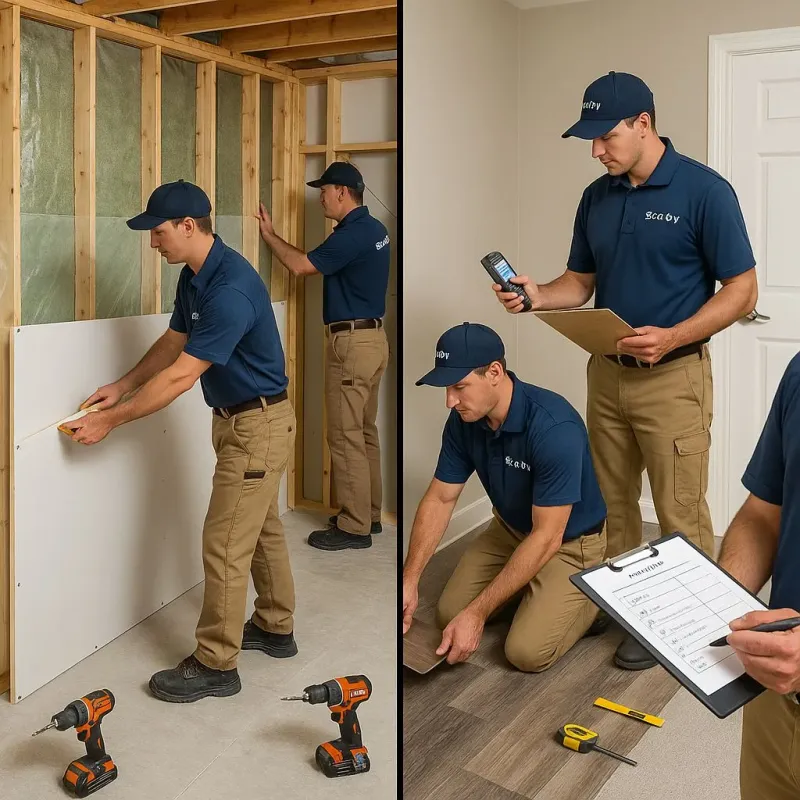 Repairs and Reconstruction process in Helper, UT